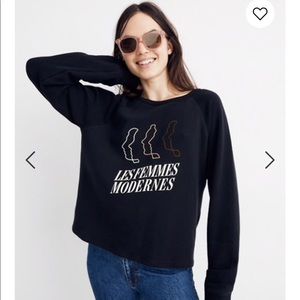 Madewell Black 'Les Femmes Modernes' Sweater